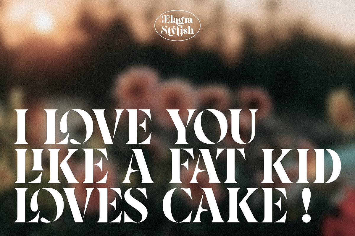 Elagra - Elegant Stencil Serif Font, a Serif Font by Sign Studio (Photo 7 of 15)