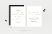Minimal Wedding Invitation Suite, an Invitation Template by Azka Creative (Thumbnail 4 of 5)