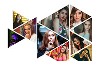 Collage Photo Frame Design Bundle, a Print Template by MRI STUDIO (Thumbnail 4 of 52)