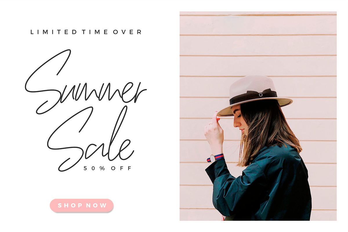 Pretty Girl Monoline Script Font preview 4