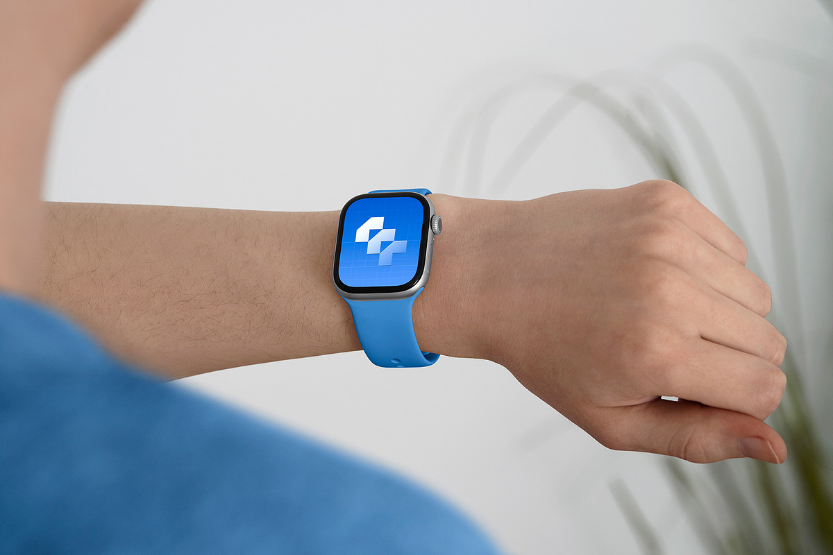 24 Watch Series 11 in Hand Mockups, a Wearable Device Mockup by Asylab (Photo 98 of 107)