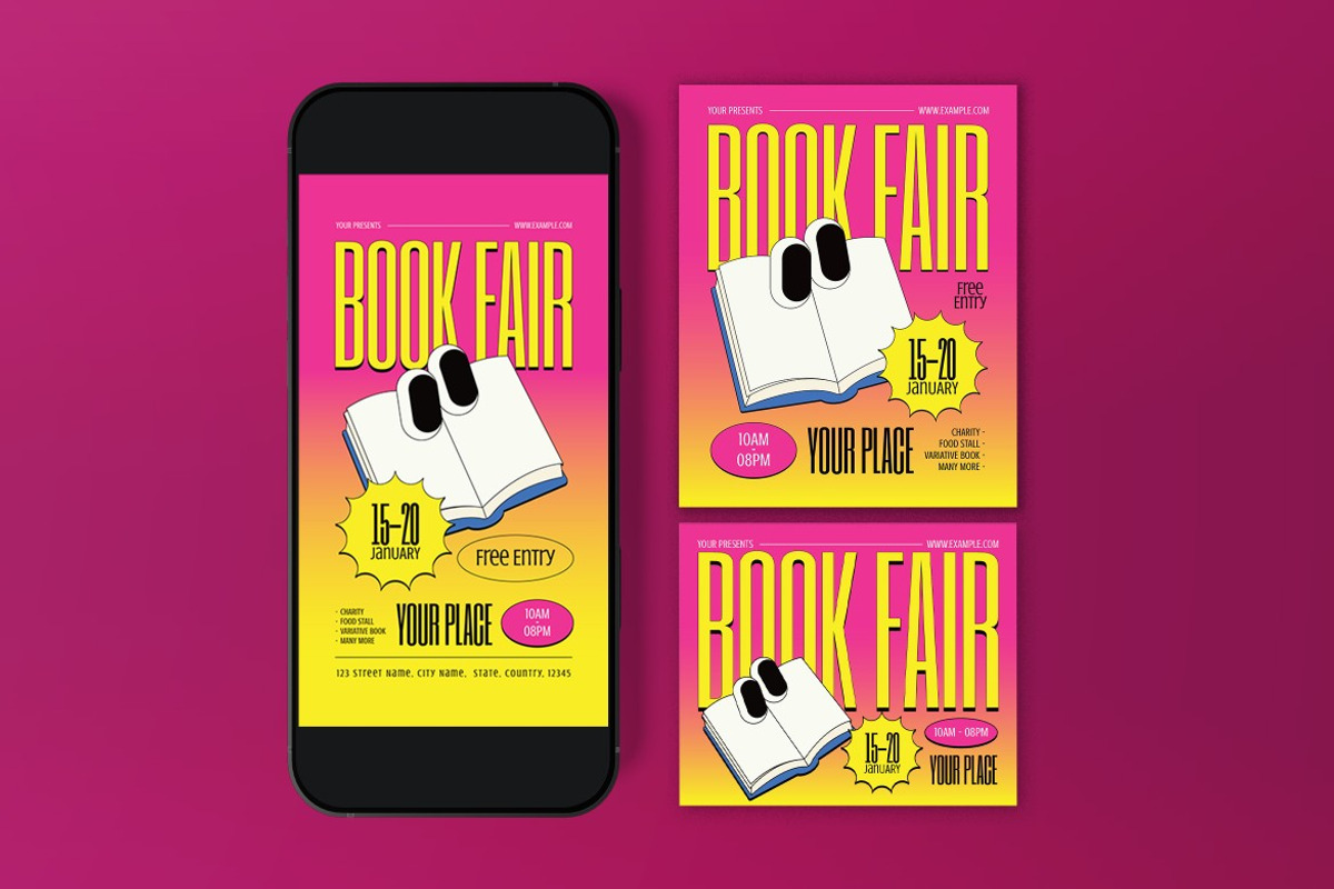 Book Fair Flyer preview 3