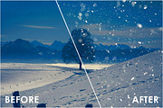 Snow Effect Overlays, a Texture Graphic by NassyArt (Thumbnail 8 of 9)