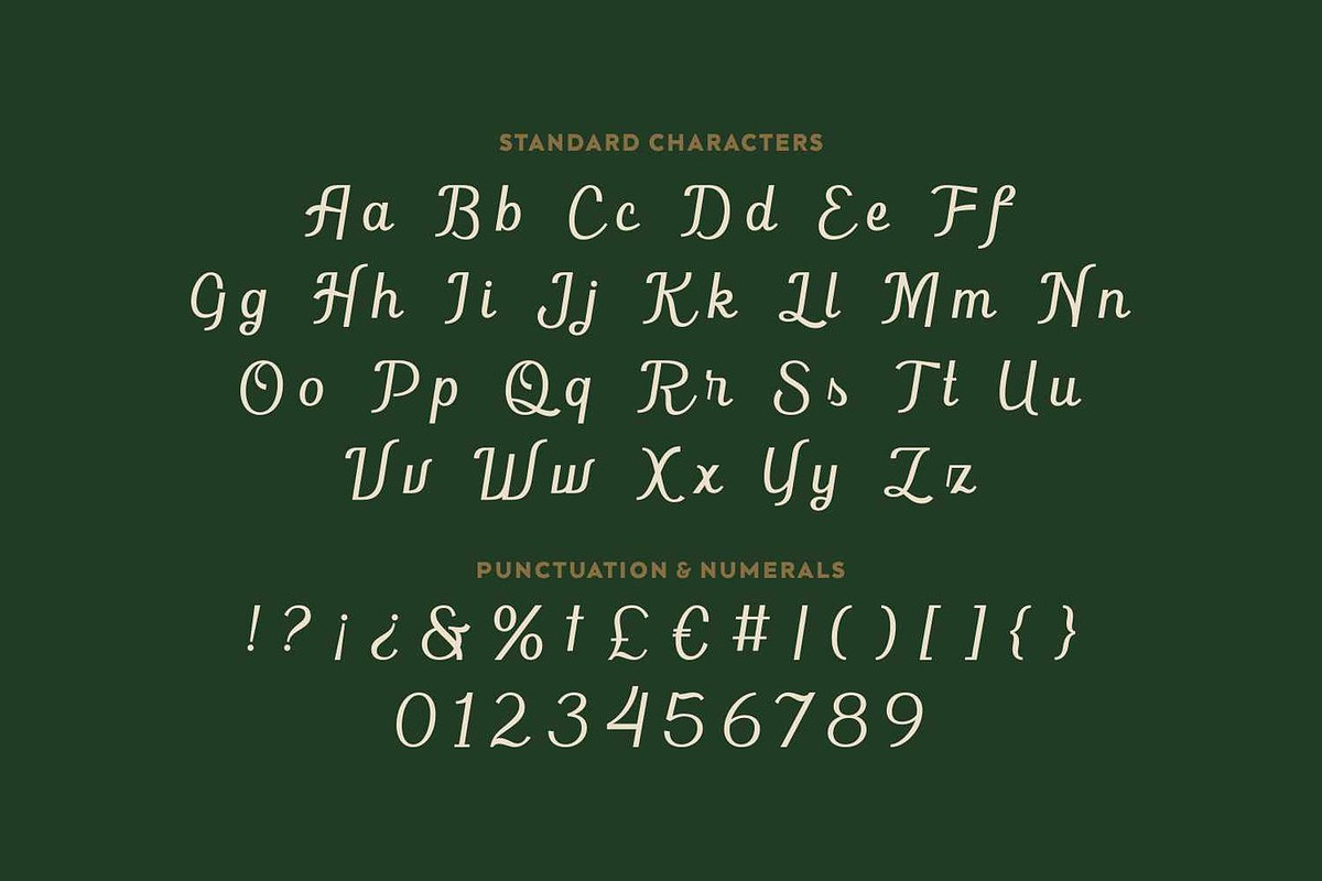 Melodina - Vintage Script Font, a Script Font by Luna Shop (Photo 2 of 13)
