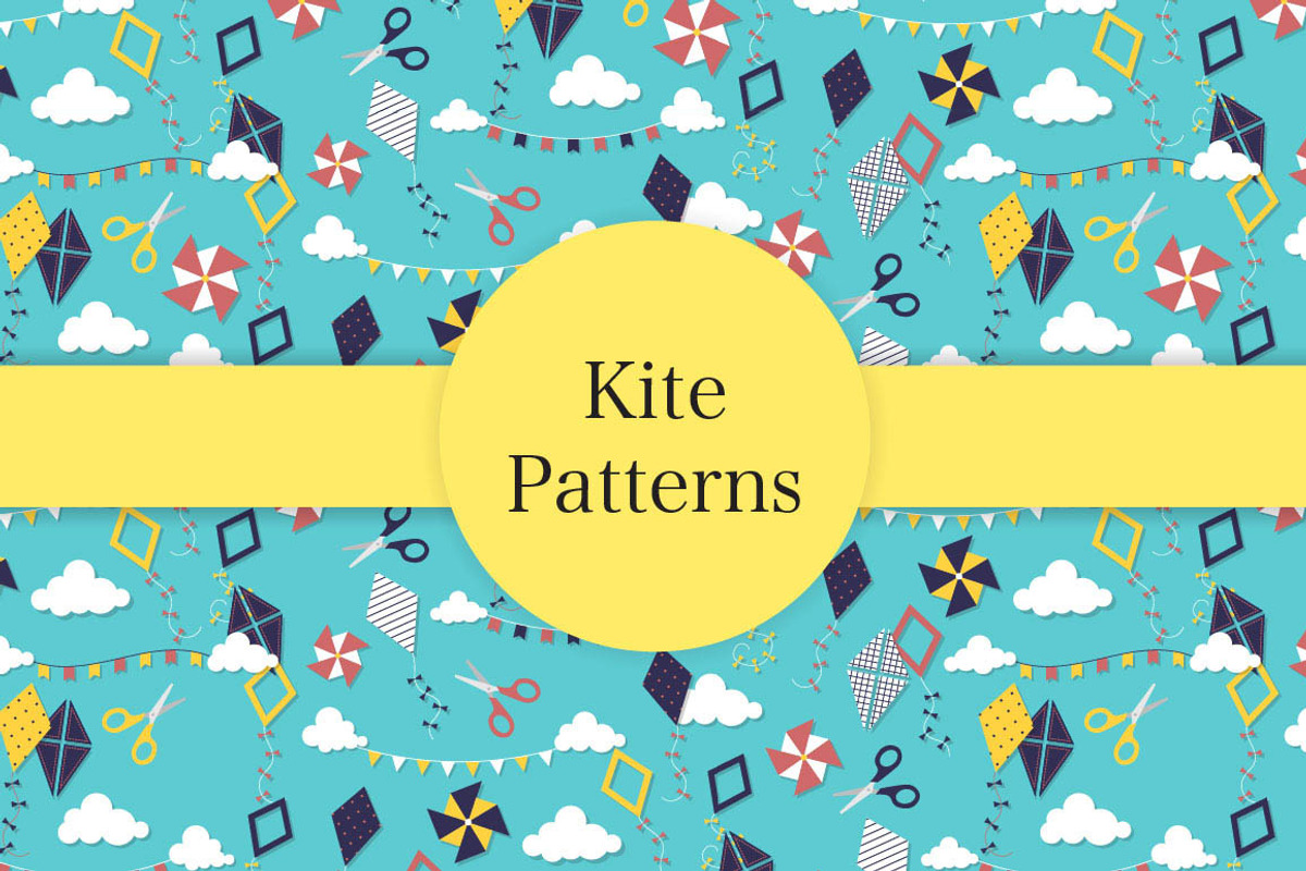 Kites, a Pattern Graphic by merion_merion (Photo 1 of 8)