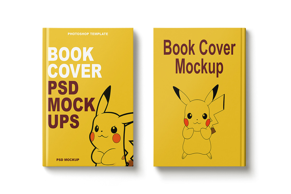 Book Cover Mockup, a Books & Magazine Mockup by mockupbuys (Photo 28 of 34)