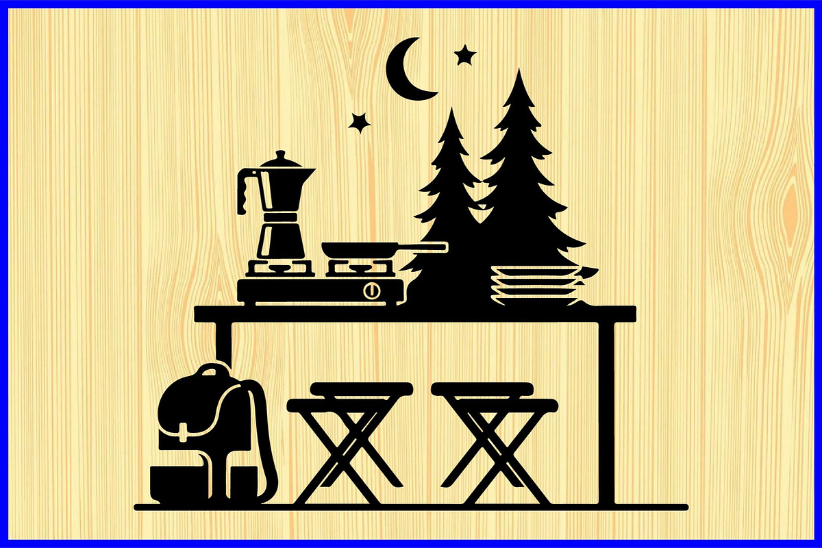 Picnic Table Puzzle Clipart Set, an Object Illustration by Designer_Momina (Photo 14 of 15)