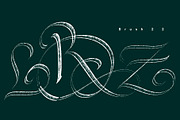 CalligraphyMasters Procreate Brushes, a Brush Add-On by the Fontmaker (Thumbnail 32 of 38)