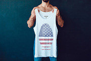 Tank-Top Mock-Up, a Shirt Mockup by Freeman Studio (Thumbnail 4 of 9)