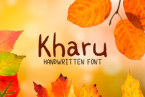 Kharu Font