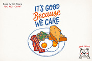 Breakfast Club, PNG Bundle, an Illustration by GlitterCraft (Thumbnail 28 of 41)