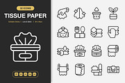 Tissue Paper Icons, an Icon by Spacepixel Creative (Thumbnail 1 of 3)