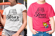 Stories Stay With Us Book Line Art, an Object Illustration by Ghagra (Thumbnail 3 of 7)