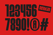 Nechlas Font, a Sans Serif Font by Glyphminds Studios (Thumbnail 3 of 9)