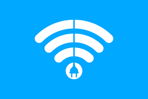 internet wifi signal logo design, a Branding & Logo Template by devastd