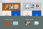 Brand Style Guide Sheets, a Presentation Template by Alexandra Piros Design (Thumbnail 9 of 12)