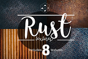 8 RUSTED METAL TEXTURES, a Texture Graphic by photo3idea (Thumbnail 2 of 9)
