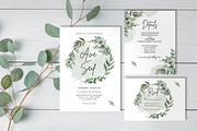 Eucalyptus Wedding Invitation Canva, an Invitation Template by Aarley Kaiven (Thumbnail 2 of 4)