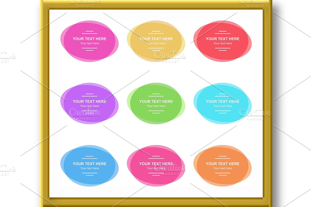 Set of Vector Colorful Banners, a Background Graphic by FineArtStudio (Photo 2 of 3)