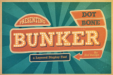 Bungker Typeface