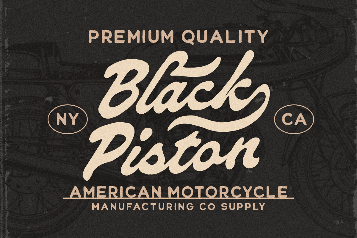 Friday Match Vintage Sporty Script, a Script Font by Letterhend Studio (Photo 4 of 11)