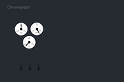 Watch face vector drawing- BRAUN, an Object Graphic by Iamjaydesign (Thumbnail 3 of 6)