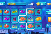 Sea fish game. Underwater puzzle, an Animal Illustration by Stock-Smart-Start (Thumbnail 2 of 3)
