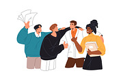 Business teams set. Work success, a Work Illustration by PaperTrident (Thumbnail 8 of 9)