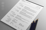 Resume/CV, a Resume Template by Creatune (Thumbnail 1 of 4)