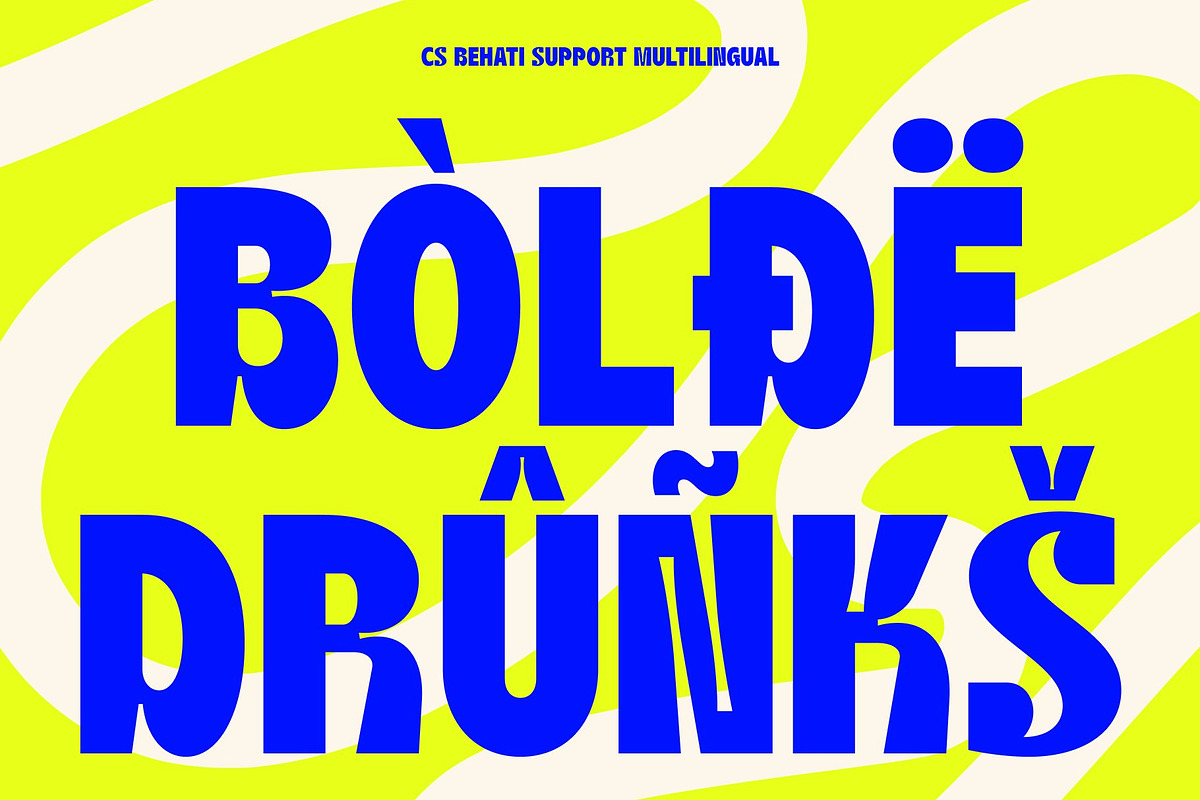 CS Behati – Inktrap Font, a Sans Serif Font by Craft Supply Co. (Photo 7 of 8)