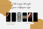 Photo Bundle of Abstract Paintings, a Wallpaper Photo by Susan Wilkinson (Thumbnail 2 of 14)