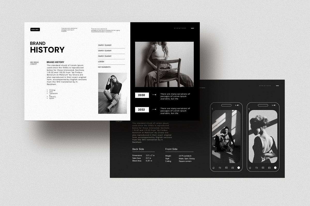 Brand Strategy Presentation Template, a Presentation Template by Alvi-Studio (Photo 5 of 7)