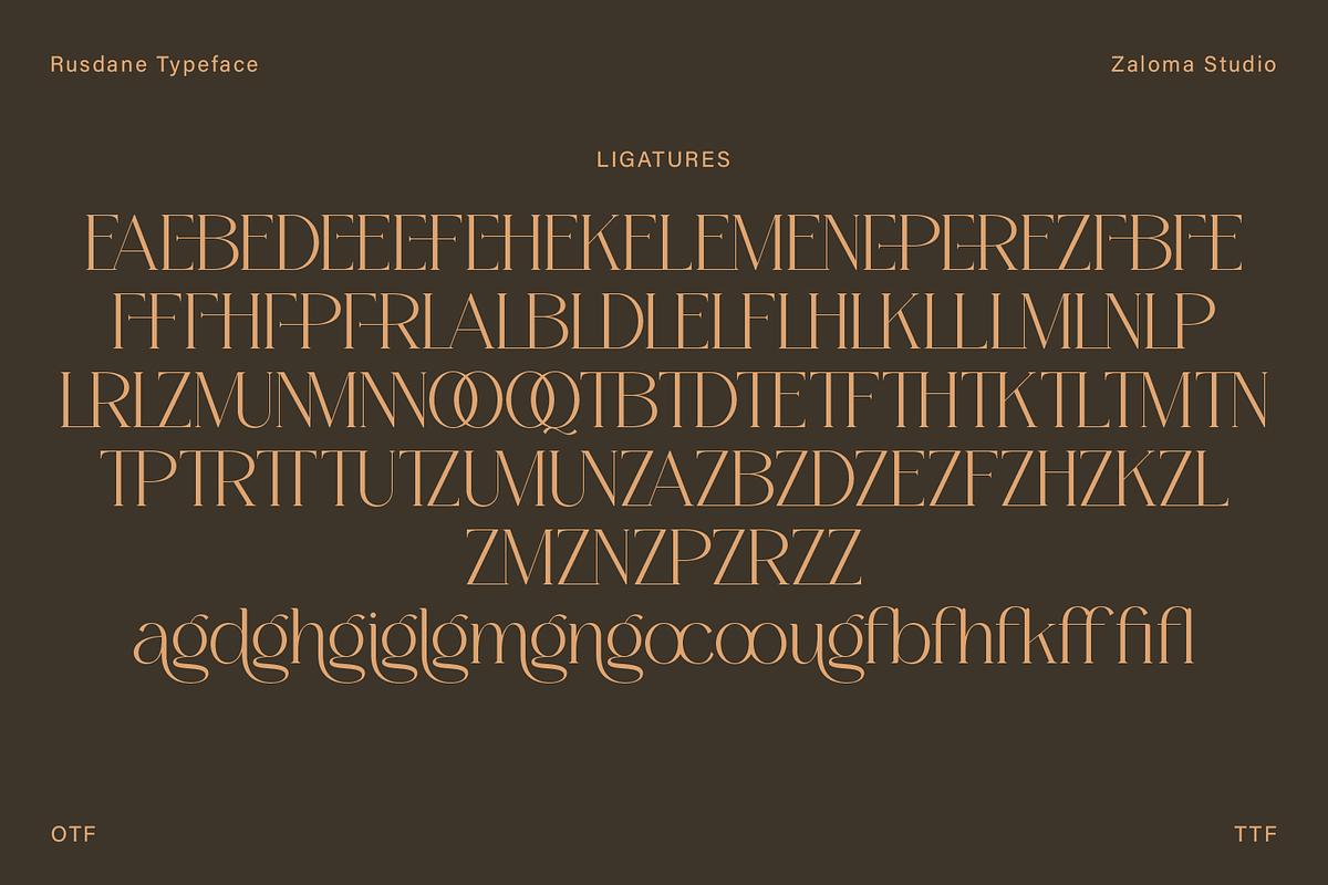 Rusdane, a Serif Font by Zaloma Studio (Photo 18 of 19)