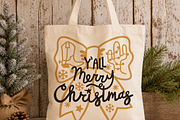 Cowboy Christmas SVG Bundle Western, a Seasonal Illustration by TanchaArt (Thumbnail 8 of 11)