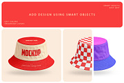Bucket Hat Mockup Set, a Hat Mockup by Country4k (Thumbnail 2 of 4)