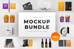 The Branding Mockup Bundle Vol.4