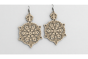Laser Cut Ornament Earrings, an Illustration by hafijul (Thumbnail 11 of 11)