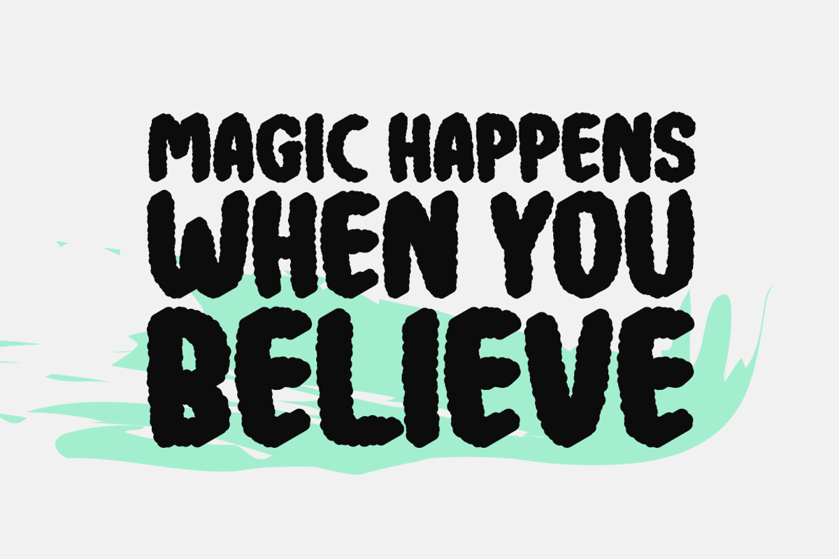 Make Magic Typeface, a Handwritten Font by Seemly Fonts (Photo 4 of 6)