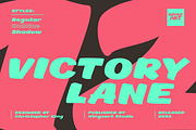 Victory Lane: A Racing Brush Font, a Handwritten Font by Wingsart Studio (Thumbnail 1 of 15)