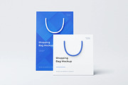 High Quality Shopping Bag Mockup, a Packaging Mockup by zpackcreative (Thumbnail 1 of 4)