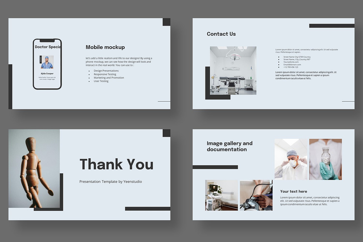Healthcare Presentation Template, a Presentation Template by ...