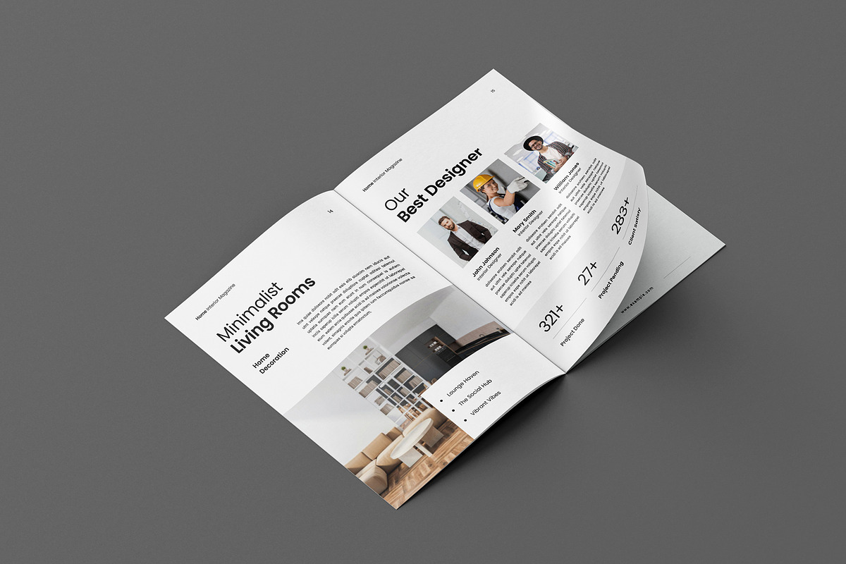 Interior Design Magazine Template, a Magazine Template by Seeing-art (Photo 8 of 11)