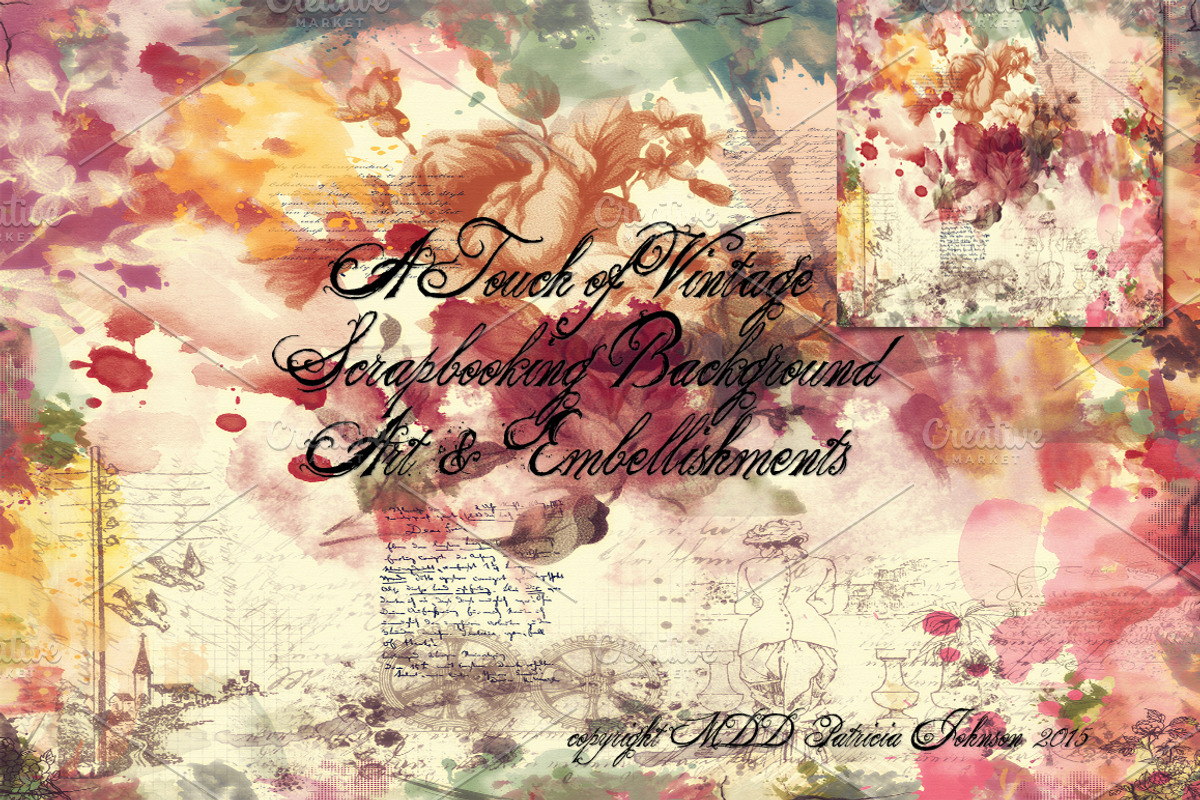 A Touch of Vintage, an Illustration by MDD Designs (Photo 5 of 5)
