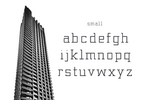 Architect - Geometrical Typeface