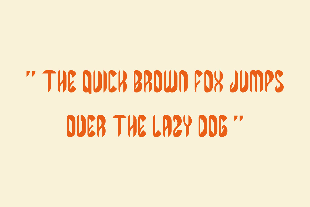 Bameka - Bold Logo Typeface, a Sans Serif Font by 3ab2ou (Photo 2 of 3)