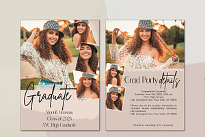 Graduation Party Invite Template