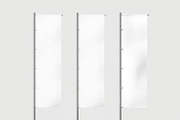 Vertical Flag Mockup, an Advertising Mockup by zpackcreative (Thumbnail 5 of 5)