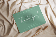 Thank You Card Canva Template, a Business Card Template by Kyuubu Arts (Thumbnail 2 of 3)