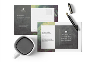 Post Card, a Card Template by ZAAS