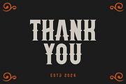 Qosta – Vintage Retro Display Font, a Blackletter Font by Artiveko (Thumbnail 7 of 7)
